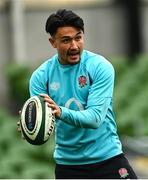 17 March 2023; Marcus Smith during England rugby captain's run at the Aviva Stadium in Dublin. Photo by Ramsey Cardy/Sportsfile