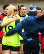 17 March 2023; Jennifer Dunne of Dublin before the Lidl Ladies National Football League Division 1 match between Donegal and Dublin at O’Donnell Park in Letterkenny, Donegal. Photo by Stephen McCarthy/Sportsfile