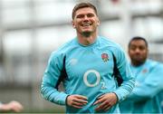 17 March 2023; Owen Farrell during England rugby captain's run at the Aviva Stadium in Dublin. Photo by Ramsey Cardy/Sportsfile