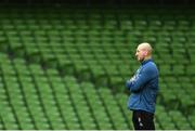 17 March 2023; Head coach Steve Borthwick during England rugby captain's run at the Aviva Stadium in Dublin. Photo by Ramsey Cardy/Sportsfile