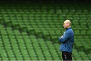 17 March 2023; Head coach Steve Borthwick during England rugby captain's run at the Aviva Stadium in Dublin. Photo by Ramsey Cardy/Sportsfile