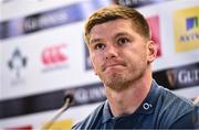 17 March 2023; Captain Owen Farrell during England rugby press conference at the Aviva Stadium in Dublin. Photo by Ramsey Cardy/Sportsfile