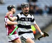 17 March 2023; Anthony Ireland Wall of St. Kieran's College Kilkenny celebrates after scoring his sides first goal during the Masita GAA Post Primary Schools Croke Cup Final match between St. Kieran's College Kilkenny and Presentation College Athenry at Croke Park in Dublin. Photo by Stephen Marken/Sportsfile