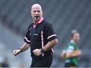 17 March 2023; Referee Kevin Phelan during the Lidl Ladies National Football League Division 1 match between Cork and Kerry at Páirc Uí Chaoimh in Cork. Photo by Piaras Ó Mídheach/Sportsfile