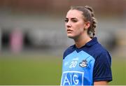 17 March 2023; Chloe Darby of Dublin during the Lidl Ladies National Football League Division 1 match between Donegal and Dublin at O’Donnell Park in Letterkenny, Donegal. Photo by Stephen McCarthy/Sportsfile