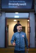 17 March 2023; Danny Lafferty of Sligo Rovers before the SSE Airtricity Men's Premier Division match between Derry City and Sligo Rovers at The Ryan McBride Brandywell Stadium in Derry. Photo by Stephen McCarthy/Sportsfile