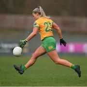 17 March 2023; Saskia Boyle of Donegal during the Lidl Ladies National Football League Division 1 match between Donegal and Dublin at O’Donnell Park in Letterkenny, Donegal. Photo by Stephen McCarthy/Sportsfile