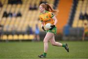 17 March 2023; Evelyn McGinley of Donegal during the Lidl Ladies National Football League Division 1 match between Donegal and Dublin at O’Donnell Park in Letterkenny, Donegal. Photo by Stephen McCarthy/Sportsfile
