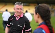 17 March 2023; Referee Anthony Marron before the Lidl Ladies National Football League Division 1 match between Donegal and Dublin at O’Donnell Park in Letterkenny, Donegal. Photo by Stephen McCarthy/Sportsfile