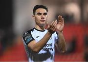 17 March 2023; Max Mata of Sligo Rovers after the SSE Airtricity Men's Premier Division match between Derry City and Sligo Rovers at The Ryan McBride Brandywell Stadium in Derry. Photo by Stephen McCarthy/Sportsfile