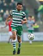 17 March 2023; Roberto Lopes of Shamrock Rovers during the SSE Airtricity Men's Premier Division match between Shamrock Rovers and St Patrick's Athletic at Tallaght Stadium in Dublin. Photo by Ramsey Cardy/Sportsfile