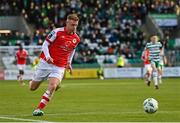 17 March 2023; Eoin Doyle of St Patrick's Athletic during the SSE Airtricity Men's Premier Division match between Shamrock Rovers and St Patrick's Athletic at Tallaght Stadium in Dublin. Photo by Ramsey Cardy/Sportsfile