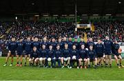 18 March 2023; The Dublin team before the Allianz Football League Division 2 match between Meath and Dublin at Páirc Tailteann in Navan, Meath. Photo by David Fitzgerald/Sportsfile