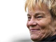 18 March 2023; Republic of Ireland manager Vera Pauw during the SSE Airtricity Women's Premier Division match between Shelbourne and Shamrock Rovers at Tolka Park in Dublin. Photo by Tyler Miller/Sportsfile