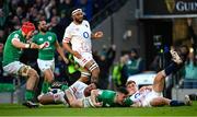 18 March 2023; Dan Sheehan of Ireland celebrates after scoring his side's first try during the Guinness Six Nations Rugby Championship match between Ireland and England at Aviva Stadium in Dublin. Photo by Harry Murphy/Sportsfile