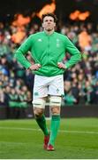 18 March 2023; Ryan Baird of Ireland before during the Guinness Six Nations Rugby Championship match between Ireland and England at the Aviva Stadium in Dublin. Photo by Seb Daly/Sportsfile
