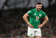 18 March 2023; Robbie Henshaw of Ireland during the Guinness Six Nations Rugby Championship match between Ireland and England at the Aviva Stadium in Dublin. Photo by Seb Daly/Sportsfile