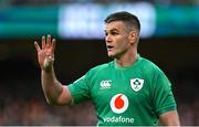 18 March 2023; Jonathan Sexton of Ireland during the Guinness Six Nations Rugby Championship match between Ireland and England at the Aviva Stadium in Dublin. Photo by Seb Daly/Sportsfile