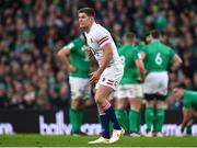 18 March 2023; Owen Farrell of England during the Guinness Six Nations Rugby Championship match between Ireland and England at the Aviva Stadium in Dublin. Photo by Seb Daly/Sportsfile