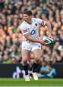 18 March 2023; Owen Farrell of England during the Guinness Six Nations Rugby Championship match between Ireland and England at the Aviva Stadium in Dublin. Photo by Seb Daly/Sportsfile