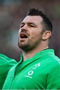 18 March 2023; Cian Healy of Ireland before the Guinness Six Nations Rugby Championship match between Ireland and England at the Aviva Stadium in Dublin. Photo by Seb Daly/Sportsfile