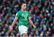 18 March 2023; James Lowe of Ireland during the Guinness Six Nations Rugby Championship match between Ireland and England at Aviva Stadium in Dublin. Photo by Ramsey Cardy/Sportsfile