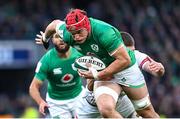 18 March 2023; Josh van der Flier of Ireland during the Guinness Six Nations Rugby Championship match between Ireland and England at Aviva Stadium in Dublin. Photo by Ramsey Cardy/Sportsfile