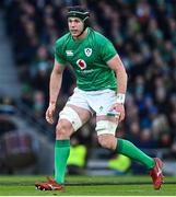 18 March 2023; Ryan Baird of Ireland during the Guinness Six Nations Rugby Championship match between Ireland and England at Aviva Stadium in Dublin. Photo by Ramsey Cardy/Sportsfile