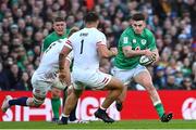 18 March 2023; Dan Sheehan of Ireland during the Guinness Six Nations Rugby Championship match between Ireland and England at Aviva Stadium in Dublin. Photo by Ramsey Cardy/Sportsfile