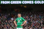 18 March 2023; Jonathan Sexton of Ireland during the Guinness Six Nations Rugby Championship match between Ireland and England at Aviva Stadium in Dublin. Photo by Ramsey Cardy/Sportsfile