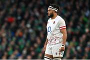 18 March 2023; Lewis Ludlam of England during the Guinness Six Nations Rugby Championship match between Ireland and England at Aviva Stadium in Dublin. Photo by Ramsey Cardy/Sportsfile