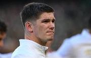 18 March 2023; Owen Farrell of England during the Guinness Six Nations Rugby Championship match between Ireland and England at Aviva Stadium in Dublin. Photo by Ramsey Cardy/Sportsfile