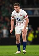 18 March 2023; Owen Farrell of England during the Guinness Six Nations Rugby Championship match between Ireland and England at Aviva Stadium in Dublin. Photo by Ramsey Cardy/Sportsfile