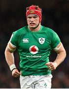 18 March 2023; Josh van der Flier of Ireland during the Guinness Six Nations Rugby Championship match between Ireland and England at Aviva Stadium in Dublin. Photo by Ramsey Cardy/Sportsfile