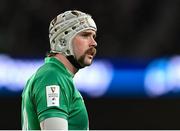 18 March 2023; Mack Hansen of Ireland during the Guinness Six Nations Rugby Championship match between Ireland and England at Aviva Stadium in Dublin. Photo by Ramsey Cardy/Sportsfile