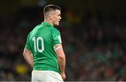 18 March 2023; Jonathan Sexton of Ireland during the Guinness Six Nations Rugby Championship match between Ireland and England at Aviva Stadium in Dublin. Photo by Ramsey Cardy/Sportsfile