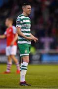 17 March 2023; Gary O'Neill of Shamrock Rovers during the SSE Airtricity Men's Premier Division match between Shamrock Rovers and St Patrick's Athletic at Tallaght Stadium in Dublin. Photo by Tyler Miller/Sportsfile