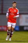 17 March 2023; Thomas Lonergan of St Patrick's Athletic during the SSE Airtricity Men's Premier Division match between Shamrock Rovers and St Patrick's Athletic at Tallaght Stadium in Dublin. Photo by Tyler Miller/Sportsfile