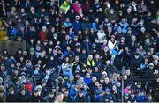 18 March 2023; Supporters during the Allianz Football League Division 2 match between Meath and Dublin at Páirc Tailteann in Navan, Meath. Photo by David Fitzgerald/Sportsfile