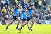 18 March 2023; Niall Scully of Dublin during the Allianz Football League Division 2 match between Meath and Dublin at Páirc Tailteann in Navan, Meath. Photo by David Fitzgerald/Sportsfile