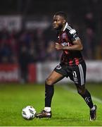 17 March 2023; James Akintunde of Bohemians during the SSE Airtricity Men's Premier Division match between Bohemians and UCD at Dalymount Park in Dublin. Photo by Sam Barnes/Sportsfile