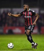 17 March 2023; James Akintunde of Bohemians during the SSE Airtricity Men's Premier Division match between Bohemians and UCD at Dalymount Park in Dublin. Photo by Sam Barnes/Sportsfile