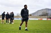 19 March 2023; Ikem Ugweru of Clare before the Allianz Football League Division 2 match between Derry and Clare at Derry GAA Centre of Excellence in Owenbeg, Derry. Photo by Ben McShane/Sportsfile