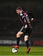 17 March 2023; Adam McDonnell of Bohemians during the SSE Airtricity Men's Premier Division match between Bohemians and UCD at Dalymount Park in Dublin. Photo by Sam Barnes/Sportsfile