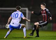 17 March 2023; Paddy Kirk of Bohemians in action against Ciaran Behan of UCD during the SSE Airtricity Men's Premier Division match between Bohemians and UCD at Dalymount Park in Dublin. Photo by Sam Barnes/Sportsfile