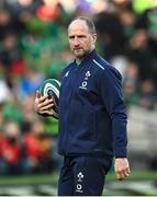 18 March 2023; Assistant coach Mike Catt before the Guinness Six Nations Rugby Championship match between Ireland and England at Aviva Stadium in Dublin. Photo by Harry Murphy/Sportsfile