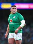 18 March 2023; Tadhg Furlong of Ireland during the Guinness Six Nations Rugby Championship match between Ireland and England at Aviva Stadium in Dublin. Photo by Harry Murphy/Sportsfile