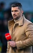 18 March 2023; Former rugby player Rob Kearney before the Guinness Six Nations Rugby Championship match between Ireland and England at Aviva Stadium in Dublin. Photo by Harry Murphy/Sportsfile