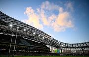 18 March 2023; A general view inside the stadium during the Guinness Six Nations Rugby Championship match between Ireland and England at Aviva Stadium in Dublin. Photo by Harry Murphy/Sportsfile