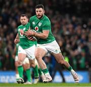 18 March 2023; Robbie Henshaw of Ireland during the Guinness Six Nations Rugby Championship match between Ireland and England at Aviva Stadium in Dublin. Photo by Harry Murphy/Sportsfile